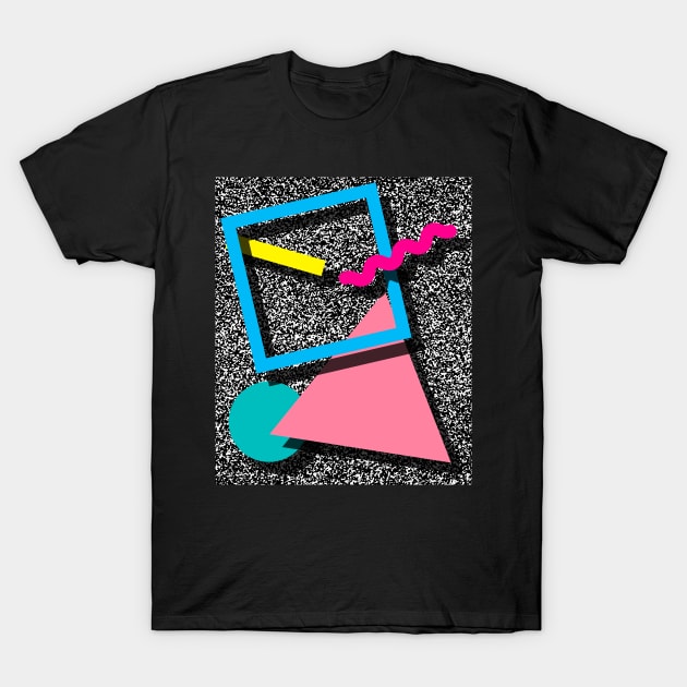 80s Geometric Design Pattern 3 by 90s-Mall 80s Geometric Design Pattern 3 T-Shirt by The90sMall